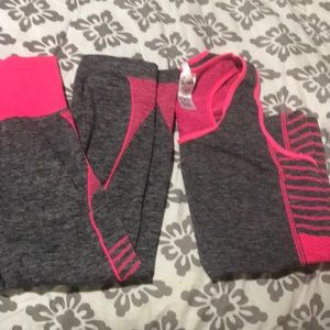 Seamless workout set S/M